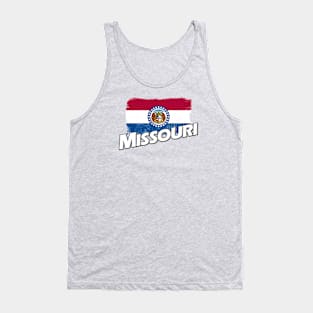 Missouri flag Tank Top